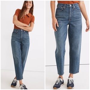 Madewell Tall Balloon Jeans In Corson Wash
